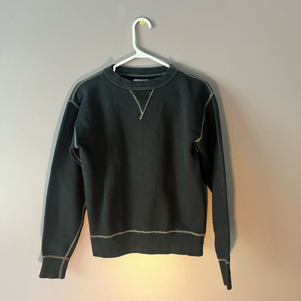 Vintage union made McCoys black crewneck